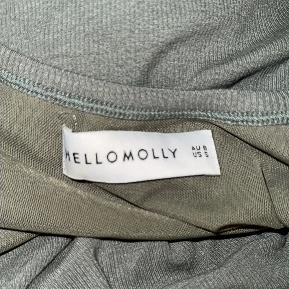 Reposhing- hello Molly ribbed tie side tank dress - Picture 6 of 6